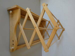  American made wooden ornament rack laundry rack WALL WOODEN CLOTH DRYER