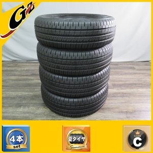 バリ山 ダンロップ EC204 195/65R14 4本セット