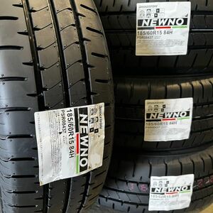 最短当日発送 新品 2024年製～ ブリヂストン NEWNO 185/60R15 4本 価格 正規品 個人宅OK BS 低燃費 ニューノ 185/60-15 在庫限定特価