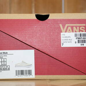 送料無料 即決【未使用】 VANS ★ USA企画 OLD SKOOL MULE (US7/25cm) ★ バンズ オールドスクール ミュール サンダル クロッグの画像8