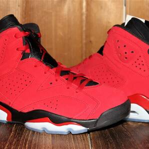 送料無料 即決【未使用】 NIKE ★ AIR JORDAN 6 RETRO (US9.5/27.5cm) ★ ナイキ エアジョーダン6 CT8529-600 黒タグ付 TORO BRAVOの画像2