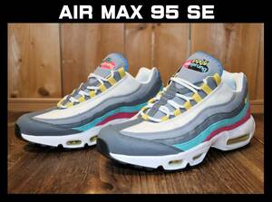 送料無料 即決【未使用】 NIKE ★ AIR MAX 95 SE (US9.5/27.5cm) ★ ナイキ エアマックス95 DH4755-001 黒タグ付き