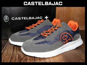  free shipping prompt decision [ unused ] CASTELBAJAC * race up shoes (26.5cm/EE) * Castelbajac 12301 house . casual sneakers 