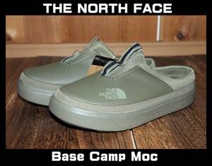 送料無料 即決【未使用】 THE NORTH FACE ★ Base Camp Moc (23cm/US5) ★ ノースフェイス 定価1万2100円 NF52146 ベース キャンプ モック 