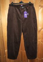 送料無料 即決【未使用】 THE NORTH FACE PURPLE LABEL ★ Corduroy Wide Tapered Field Pants (W36) ★ NT5364N nanamica ノースフェイス_画像2