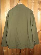 送料無料 特価即決【未使用】nanamica ★ Cotton Wool Deck Shirt (Lサイズ) ★ ナナミカ デッキシャツ US ARMY SUGF357 日本製 KK_画像3