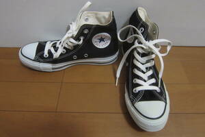 CONVERSE コンバース ALL STAR オールスター M9160 HI ハイカットスニーカー 黒 24㎝ O2403B