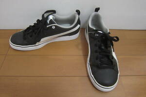 PUMA プーマ 373633-01 BREAK POINT VULC BG ブレーク ポイント VULC BG スニーカー 黒 23.5㎝ O2403C