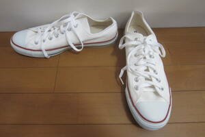  new goods B goods CONVERSE Converse ALL STAR all Star M7652 LOW low cut sneakers white 29.O2403E