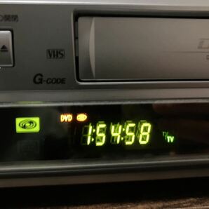 SANYO VZ-DV2GH DVDプレーヤーー体型ビデオテープレコーダー リモコン付き 中古 VHS ビデオデッキ の画像4
