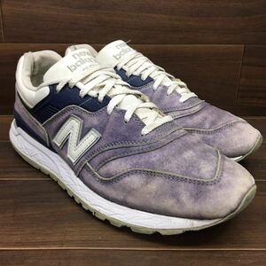 KT240305 Y-1 New balance ニューバランス 997.5 ウォーキングシューズ カジュアルシューズ ローカットシューズ バイオレット メンズ 28cm