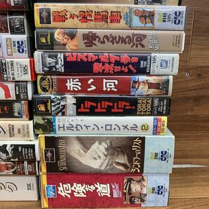 ◆E-96 ビデオテープ Video VHS まとめ 50本以上 洋楽 邦画 ロストワールド プライベートライアン シンドラーのリスト 動作未確認の画像7