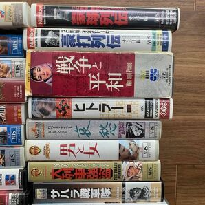 ◆E-96 ビデオテープ Video VHS まとめ 50本以上 洋楽 邦画 ロストワールド プライベートライアン シンドラーのリスト 動作未確認の画像6