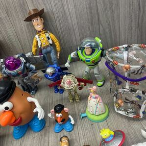 ■C-318 Disney ディズニー ピクサー トイストーリー TOY STORY おもちゃ フィギュア ウッディ バズ レックス など まとめ ジャンクの画像2