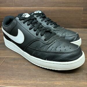 KT240305 D-52 NIKE ナイキ Court Vision コートビジョン カジュアルスニーカー ローカットスニーカー ブラック メンズ 27cm