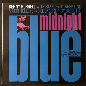 美品 プロモ 見本盤 / ケニー・バレル「MIDNIGHT BLUE」/ KENNY BURRELL / Blue Note・東芝盤BST84123 / ブルー・ノート / レア盤