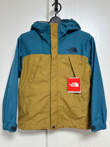 ★未使用に近い★ THE NORTH FACE（ザ・ノースフェイス）Dotshot Jacket / NPJ61914 / サイズ 140 / ブルーコーラル×ブリティッシュカーキ