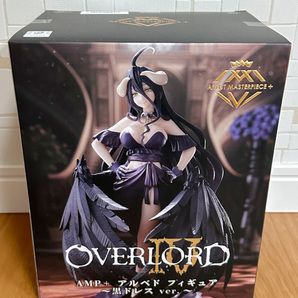 ★新品未開封★ OVERLOAD（オーバーロード） AMP+ アルベド フィギュア 黒ドレスver. / プライズ フィギュアの画像1