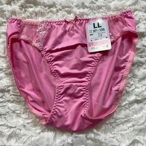 LL XL 2L レディース ショーツ 下着 衣類 服 ランジェリー パンツ パンティ ピンク 花柄 バラ 刺繍 リボン レース エレーヌ