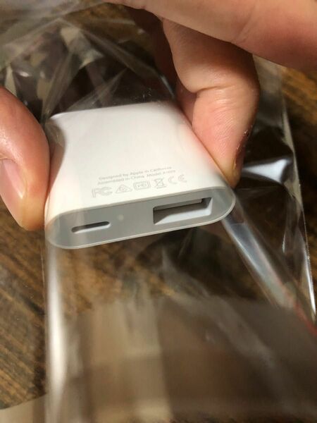 ライトニング USB 3 カメラアダプタ /Lightning to USB3 変換アダプター 純正 A1619 