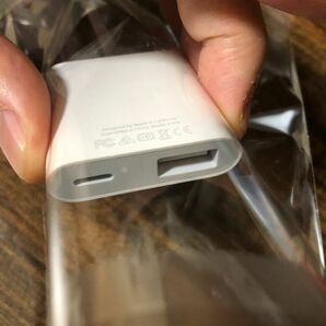 ライトニング USB 3 カメラアダプタ /Lightning to USB3 変換アダプター 純正 A1619 