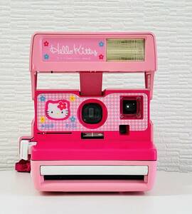 【送料無料!!希少品】Polaroid ポラロイド 600 ハローキティ HelloKitty インスタントカメラ フィルムカメラ サンリオ 動作未確認 現状品