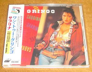 帯付き廃盤CD☆サブリナ・サレルノ／ワン・トゥー・グリンゴ（B15D-41084） 5リミックス、Sabrina Salerno／GRINGO、イタリアのSEXY歌手