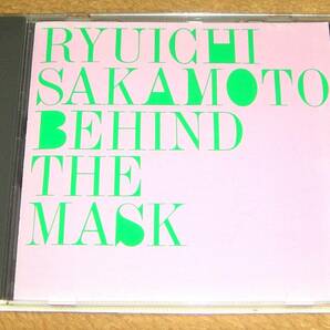 93年盤CD☆坂本龍一／ビハインド・ザ・マスク（MID-507） BEHIND THE MASK、マイケル・ジャクソン、イギー・ポップ、トーマス・ドルビー詞の画像1