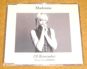 ドイツ盤CD☆マドンナ／アイル・リメンバー（W0240CD 9362-41453-2） MADONNA／I'll Remember、ウィズ・オナーズ、Made in Germany