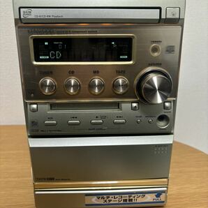 KENWOOD RXD-SK3MD ミニコンポ MD CD カセットテープ FM/AMラジオ ケンウッド の画像1