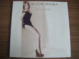 ★[仏盤Picture Disk美品] Mylene Farmer/Desenchantee/Limited Edition/Compilation From 2nd & 3rd Album/ミレーヌ・ファルメール