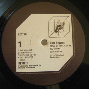 ★[英原盤] Kestrel 美品/Mega Rare Original Cube Records HIFLY 19/Mid70s UK Progressive Pop Rock Masterpiece/ケストレルの画像3