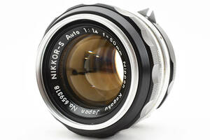 ★良品★ニコン NIKON NIKKOR-S AUTO 50mm F1.4 Cナシ #215