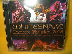 【2CD】WHITESNAKE「Enmore Theatre 2008」