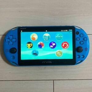 SONY PSVITA PCH-2000 ZA23 1GB 本体 wifi 初期化 ソニー ピーエス ビータ ヴィータ PlayStation プレイステーション PS 送料無料