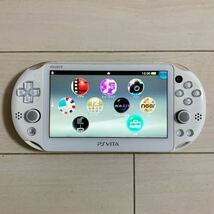 SONY PSVITA PCH-2000 ZA12 1GB 本体 wifiモデル 動作品 初期化 ソニー ピーエス ビータ ヴィータ プレイステーション プレステ 送料無料_画像1