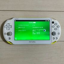 SONY PSVITA PCH-2000 ZA13 1GB 本体 wifiモデル 初期化 ソニー ピーエス ビータ ヴィータ プレイステーション プレステ PS 送料無料_画像2