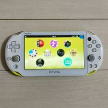 SONY PSVITA PCH-2000 ZA13 1GB 本体 wifiモデル 初期化 ソニー ピーエス ビータ ヴィータ プレイステーション プレステ PS 送料無料_画像1