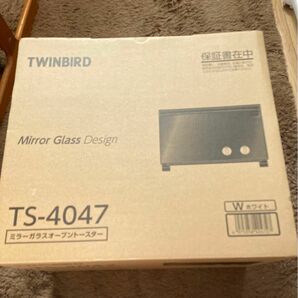 TWINBIRD ツインバード ミラーガラスオーブントースター　オーブントースター TS-4047 