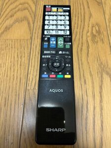 シャープ　テレビリモコン　GA930WJSA AQUOS