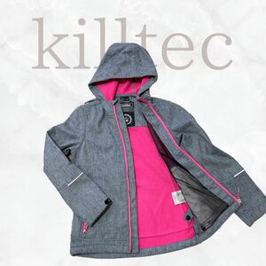 美品　killtec キルテック　ジャケット　140cm アウター　スキー　ウェア　スノーボード　ウィンタースポーツ　キッズ　子供