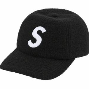 Supreme Boiled Wool S Logo 6-Panel BLACK Logo キャップ シュプリーム Sロゴ