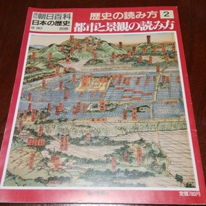 朝日百科日本の歴史「都市と景観の読み方」