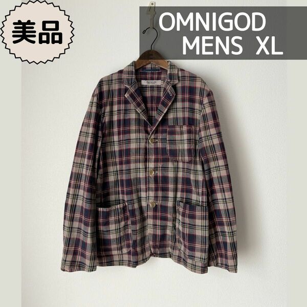 OMNIGOD / オムニゴッド　テーラードジャケット　メンズ　XL