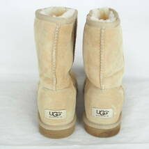 EB4926*UGG*アグ*レディースショートブーツ*US8-25cm*ベージュ_画像4