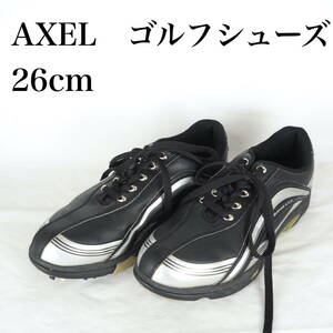 MK5250*AXEL*メンズゴルフシューズ*26cm*黒