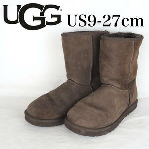 EB5002*UGG*アグ*メンズムートンブーツ*US9-27cm*茶