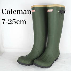 EB5018*Coleman*コールマン*メンズレインブーツ*7-25cm*カーキ