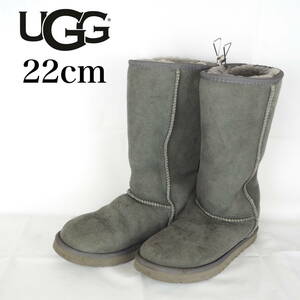 EB5123UGG*アグ*レディースムートンブーツ*22cm*グレー系