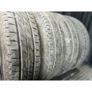 ブリヂストン NEXTRY ECOPIA 155/65R14 4本SET◇2018年製7~9分山オンロードタイヤ◇中古 特筆すべき損傷なし◇N-BOX アルトラパン等に